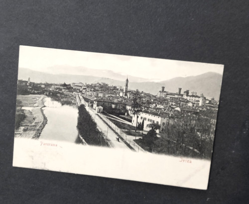 Ivrea panorama timbro - panorama, .