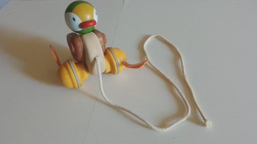 Plan toys anatra - in, legno