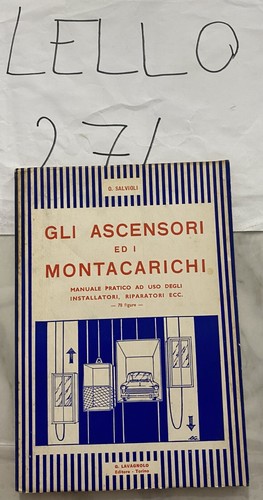 Gli ascensori i - "gli, ed