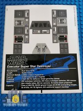 LEGO STAR WARS FOGLIO ADESIVO ORIGINALE per set 10221 Super Star Destroyer RARO