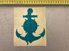 adesivo ancora turchese