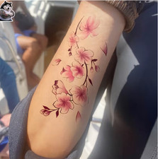Tatouage temporaire fleurs - tatouage,
