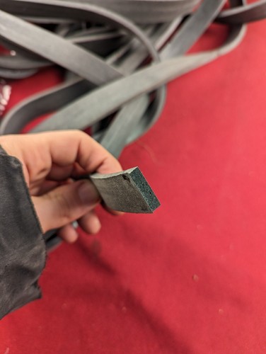 Guarnizione trafilato gomma