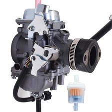 Carburatore con giunto aspirazione ricambio per Kawasaki KLR250 1990-2005 K...