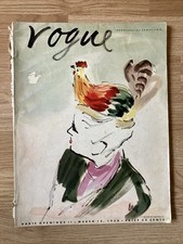 1938 Vintage Vogue Magazine