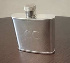 Fiaschetta Per Profumo O Whisky Con Incisione Di Iniziali C.C. ( IDEA REGALO )