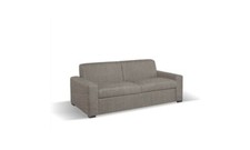 DecHome Divano Letto 3 Posti Letto Estraibile Meccanismo Roller Beige ROMA 10