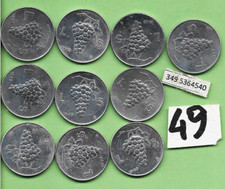 @lotto 10 monete  5 lire del 1949 italia repubblica