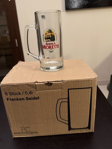 Bicchieri birra moretti - da,