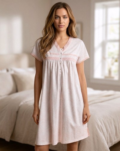 Camicia notte donna cotone - da,