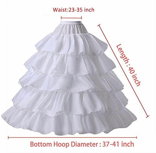 Sottoveste donna crinolina per