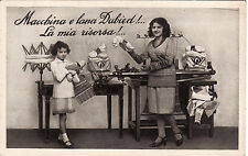 #PUBBLICITARIA- MACCHINA PER CUCIRE "DUBIED" E LANA...LA MIA RISORSA