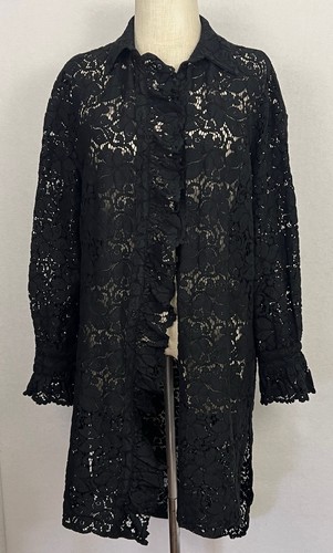 Abito zara nero pizzo - nero, alto