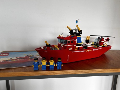 Lego 4031 barca dei pompieri - barca,