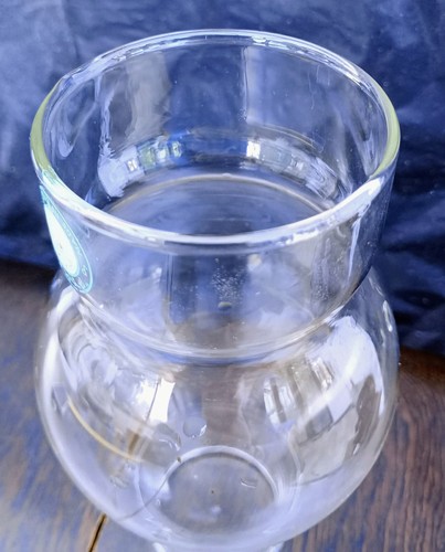 Vintage clear pyrex - pyrex, lamp