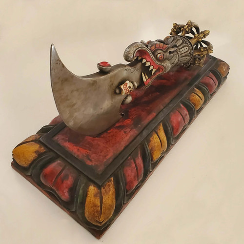 Raro coltello rituale - , kartika