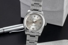 Rolex Air King 34 Silver Dial