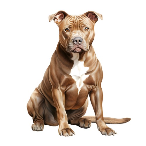 Adesivi pitbull auto - 2,
