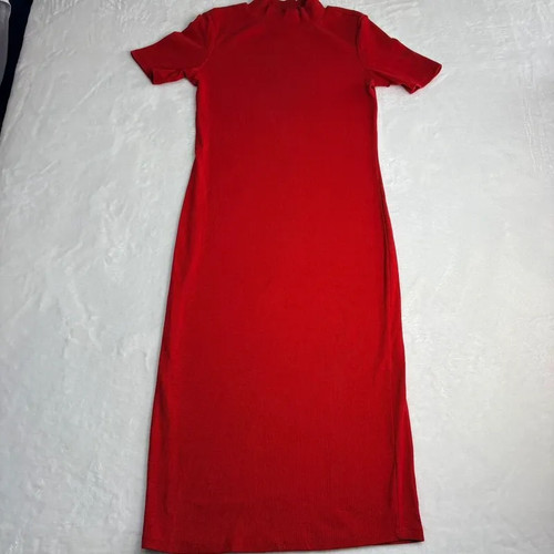 Abito midi zara rosso - midi,