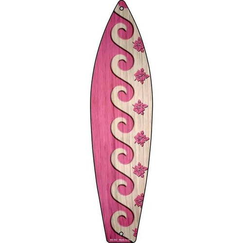 Insegna tavola surf metallo