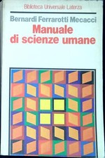 Manuale scienze umane - manuale,