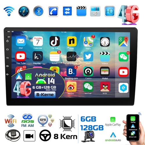 Autoradio qled doppio - autoradio, 9"