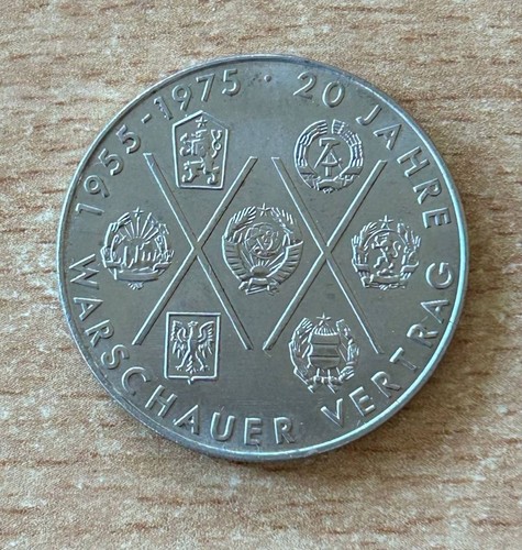 Moneta commemorativa ddr - moneta,