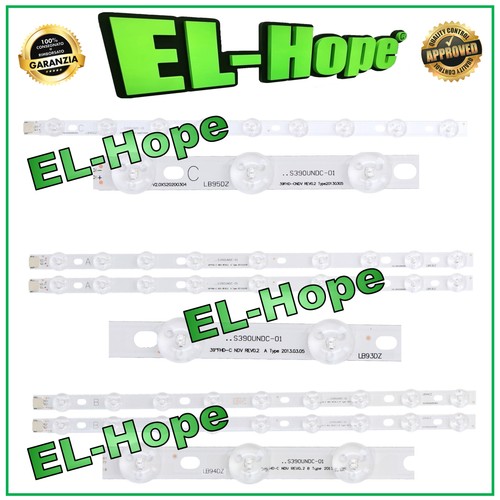 Kit barre strip led per - strip, tv