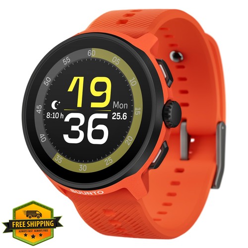 Suunto run gps - watch, orange
