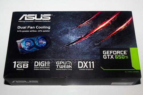 Asus nvidia geforce - 650, ti