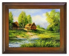 Dipinto Ad Olio Fatto A Mano -