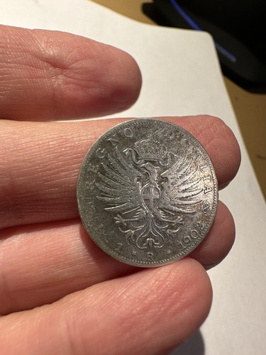 Lira 1902 aquila italia - lira,