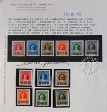 VATICAN 1934 V-RARE Cpl XF