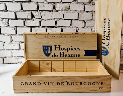 Coppia casse vino in - ,