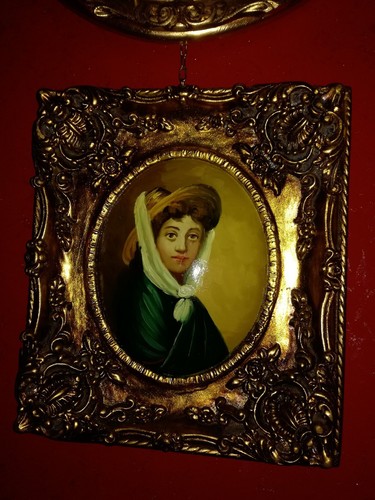 Quadro con dipinto cornice - quadro, dipinto,cornice