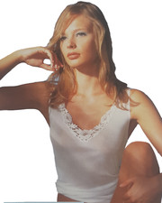 Canotta donna spalla larga