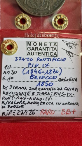 Baiocco del 1850 papa - baiocco,
