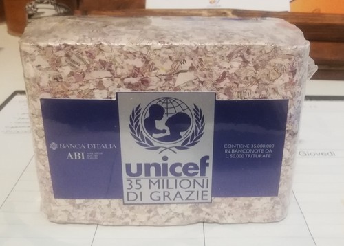 Unicef bricchetta milioni - 35,