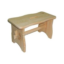 Sgabello Abete Maxi Chiaro Cm