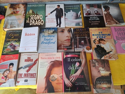 Lotto stock libri - stock, 18