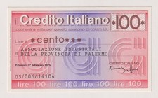 Miniassegni  CREDITO ITALIANO