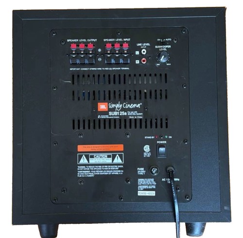 Jbl simply cinema sub125a - simply,