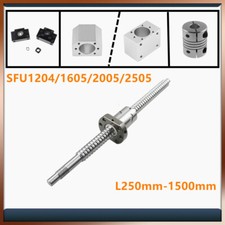 SFU1204/1605/2005/2505 Mandrino a ricircolo di sfere & cuscinetto fisso & giunto & alloggiamento dado CNC