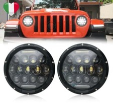 2X FARI 7" LED H4 JEEP