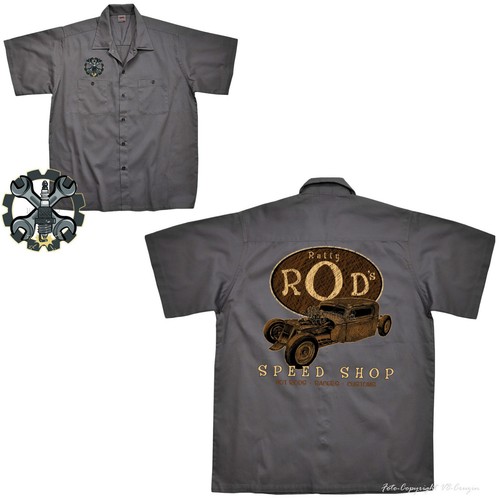 Hot rod camicia - rod, officina