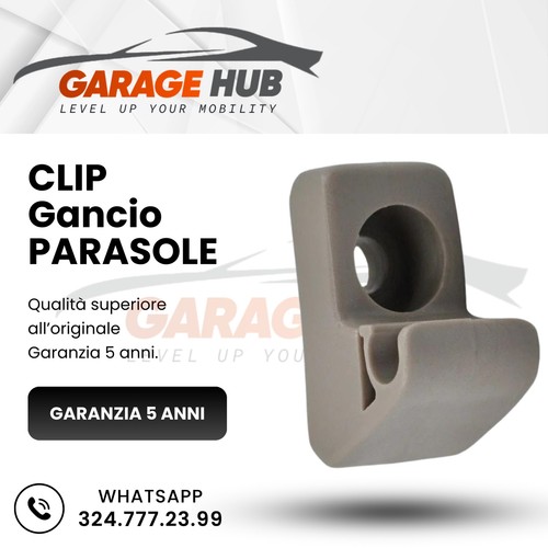 Supporto clip gancio fiat - supporto,