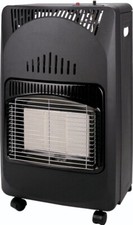 Stufa a Gas Infrarossi Bombola max 15 Kg Pieghevole 4,2 kW Nero GH03N Dcg