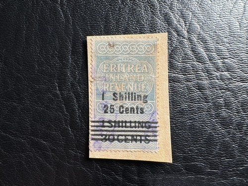 Eritrea francobollo fiscale - francobollo,