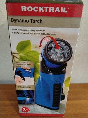 Torcia led rock - rock, dynamo