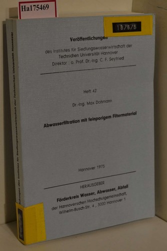 Abwasserfiltration mit